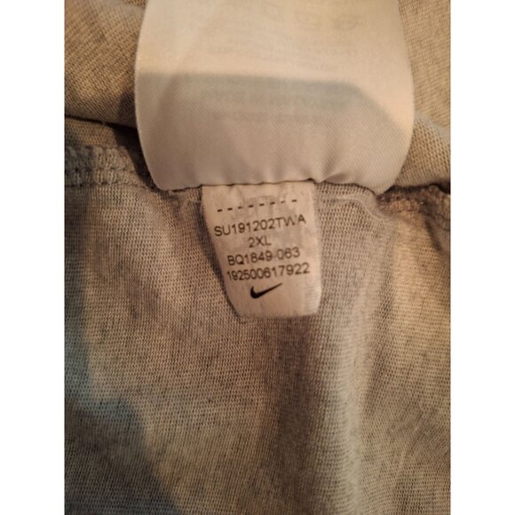 Nike Just Do It Gray Dri Fit GraphicTee Shirt Mens XXL - Picture 7 of 9